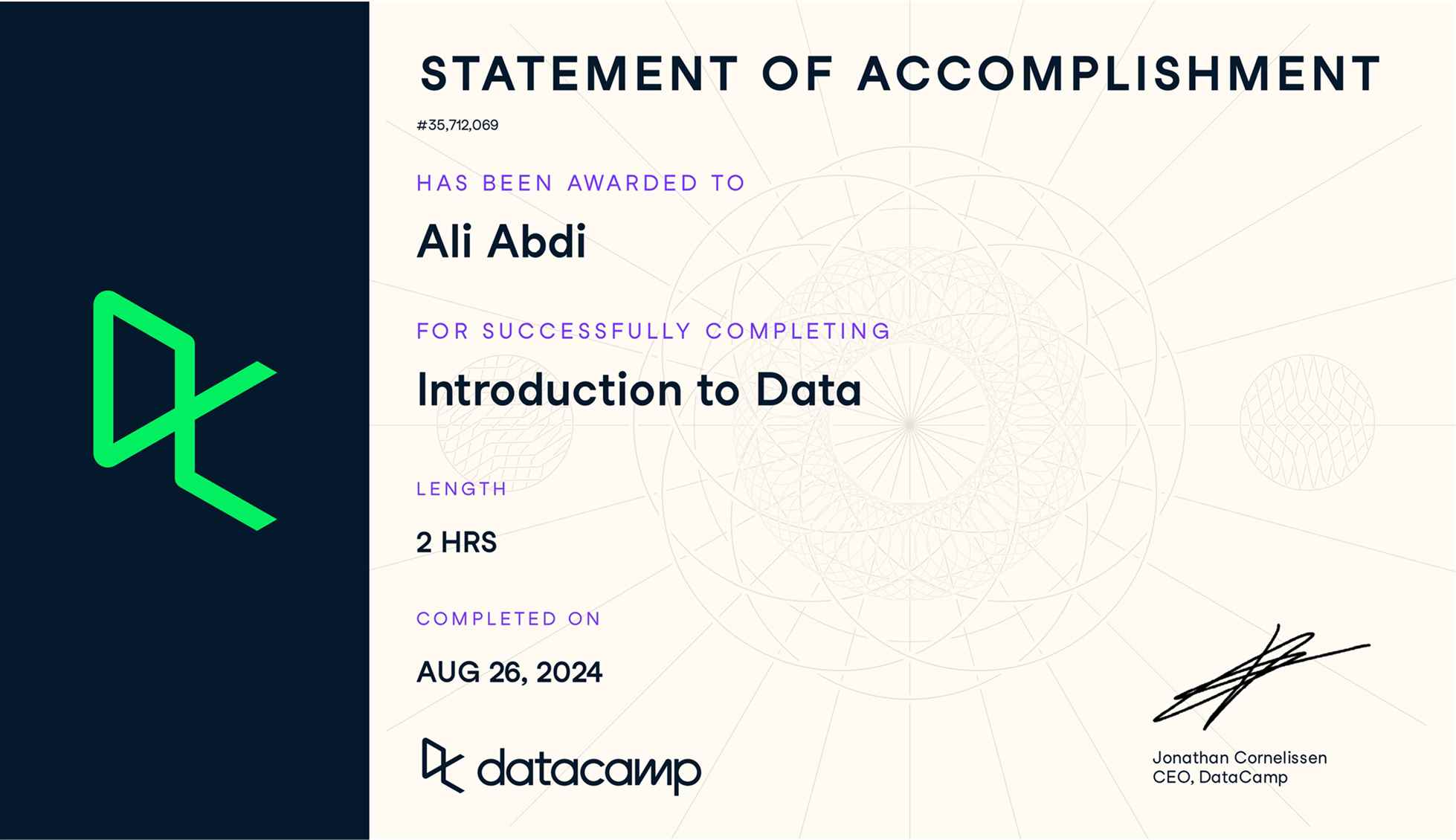 Introduction to Data