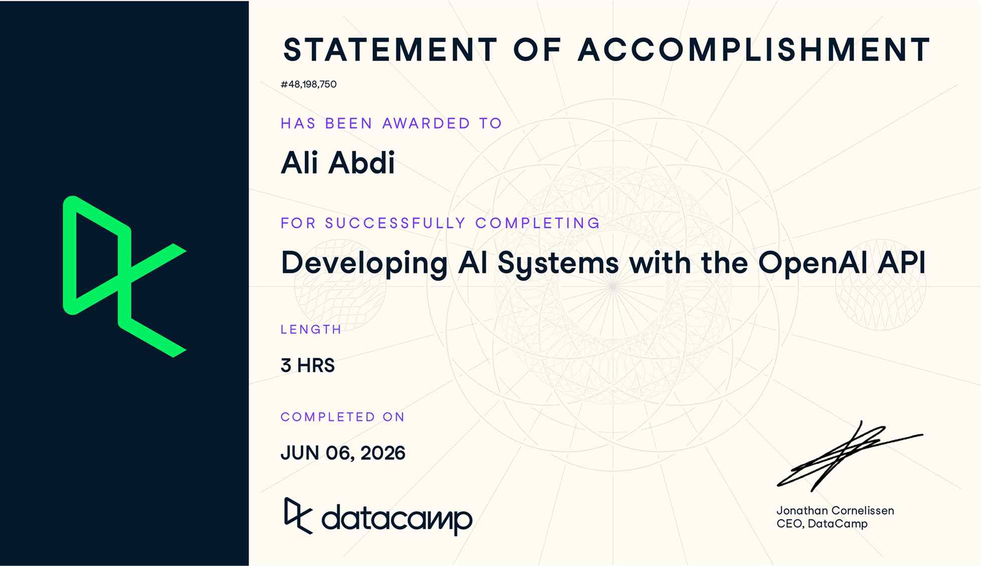 Developing AI Systems with the OpenAI API