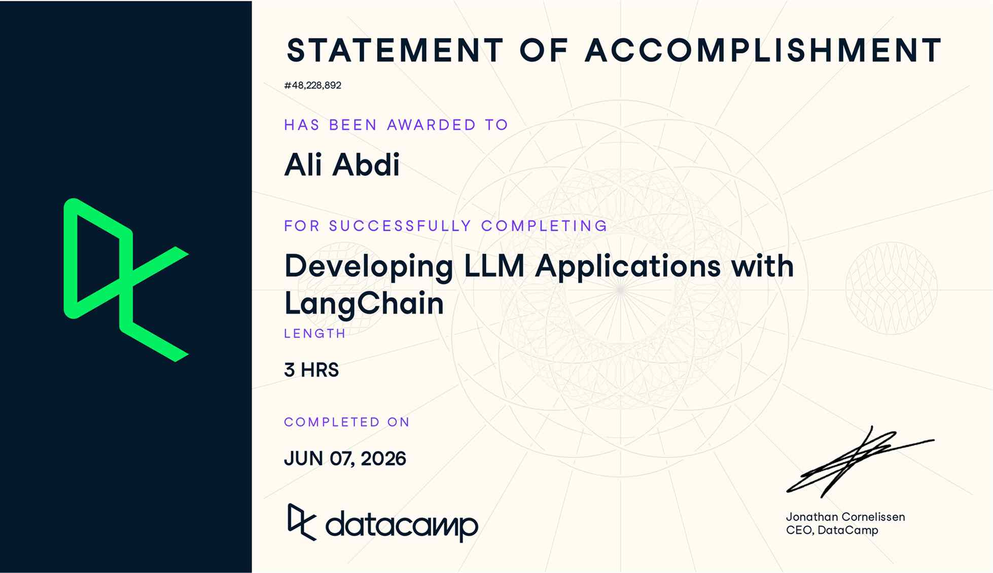 Developing LLM Applications with LangChain
